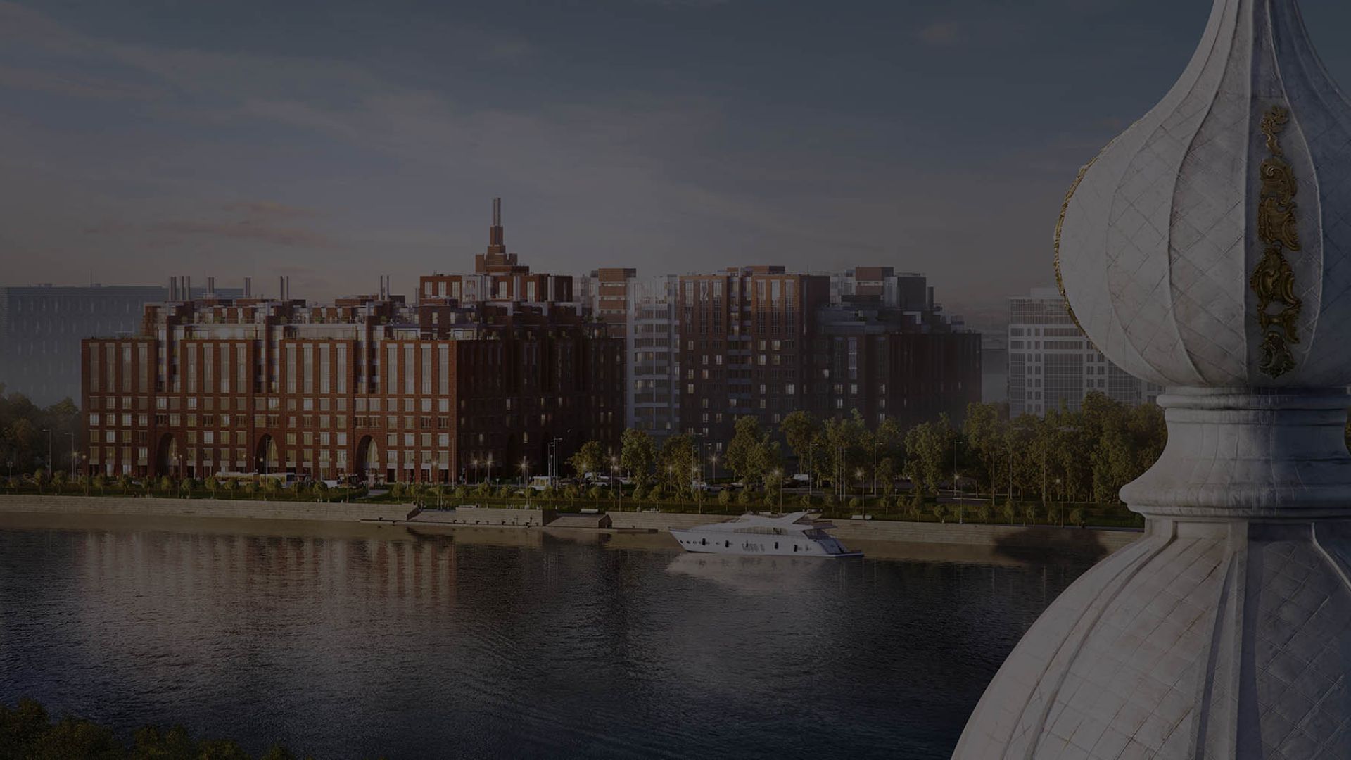 Создание рекламного креатива для кампании жилого комплекса «Четыре горизонта»